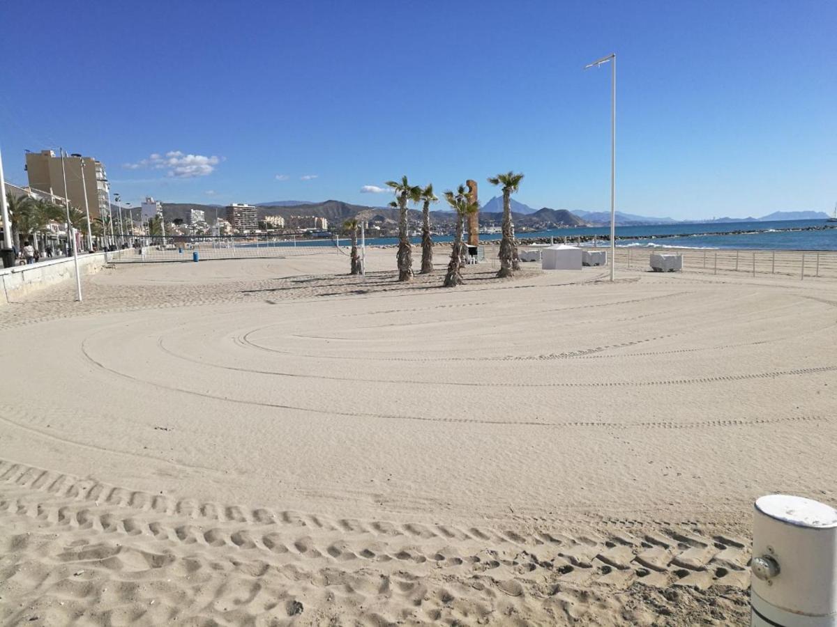 1er ligne vue mer playa San Juan Alicante Costa Blanca El Campello Eksteriør bilde